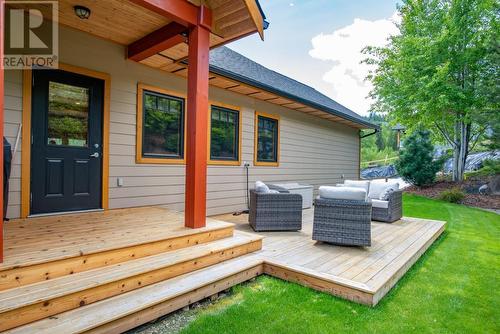 922 Redstone Drive, Rossland, BC - Outdoor With Deck Patio Veranda With Exterior