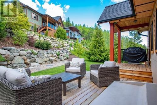 922 Redstone Drive, Rossland, BC - Outdoor With Deck Patio Veranda With Exterior