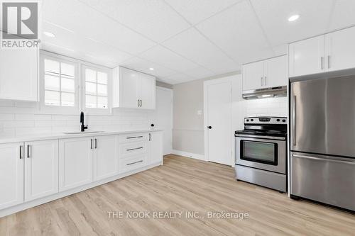 2 - 243 Bridge Street E, Belleville, ON - Indoor Photo Showing Kitchen With Stainless Steel Kitchen