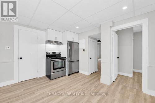 2 - 243 Bridge Street E, Belleville, ON - Indoor Photo Showing Kitchen With Stainless Steel Kitchen