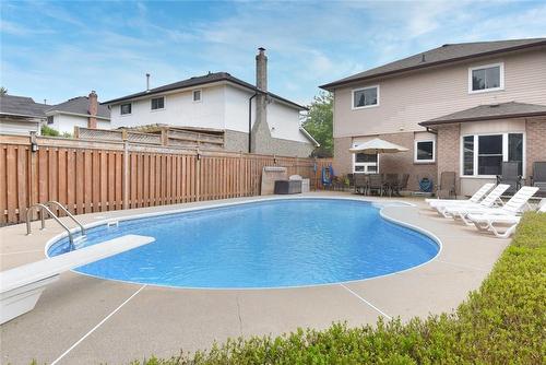 3 Suter Crescent, Dundas, ON - Outdoor With In Ground Pool With Backyard With Exterior