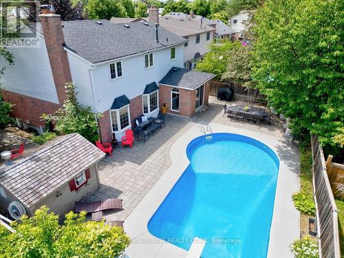 865 Anderson Avenue, Milton (Timberlea), ON - Outdoor With In Ground Pool