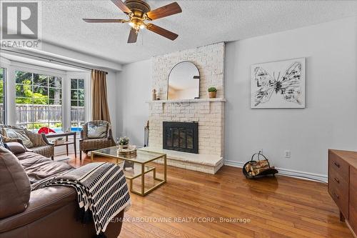 865 Anderson Avenue, Milton (Timberlea), ON - Indoor Photo Showing Living Room With Fireplace