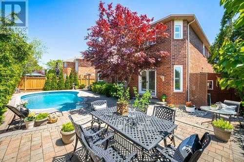 3353 Azelia Court, Mississauga, ON - Outdoor With In Ground Pool With Deck Patio Veranda