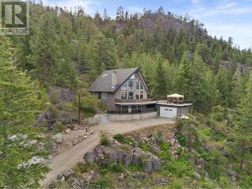 1100 Spiller Road, Penticton, BC - Outdoor With Deck Patio Veranda With View