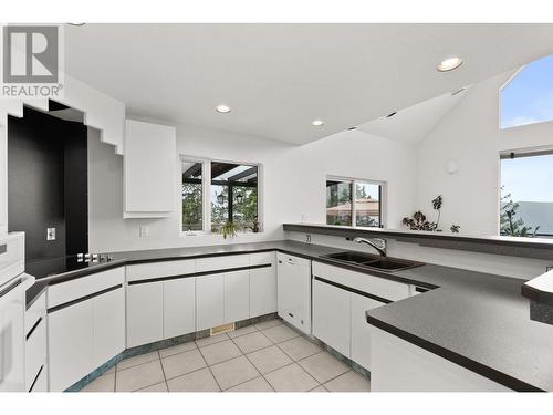 1100 Spiller Road, Penticton, BC - Indoor Photo Showing Kitchen With Double Sink