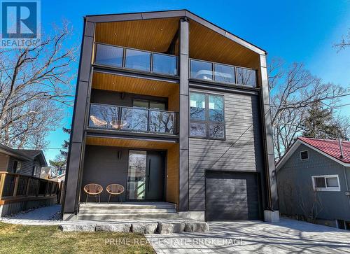 12 Warwick Avenue, Lambton Shores (Grand Bend), ON - Outdoor With Balcony