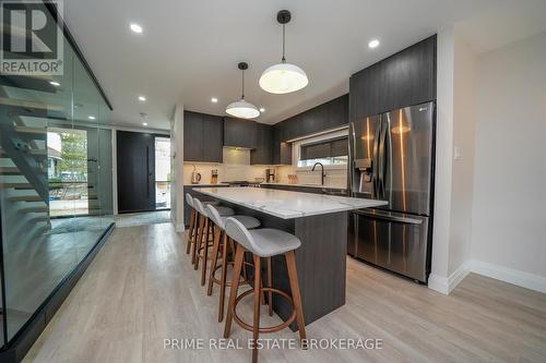 12 Warwick Avenue, Lambton Shores (Grand Bend), ON - Indoor Photo Showing Kitchen With Upgraded Kitchen