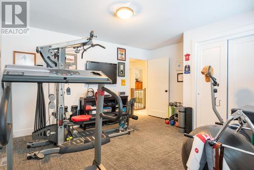 740 Prairie South  Road, Castlegar, BC - Indoor Photo Showing Gym Room