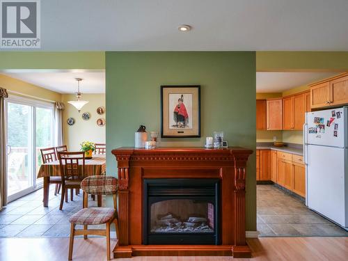 361 Rau Road, Quesnel, BC - Indoor With Fireplace