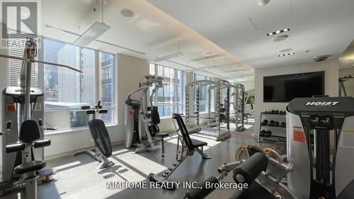 605 - 88 Scott Street, Toronto C08, ON - Indoor Photo Showing Gym Room