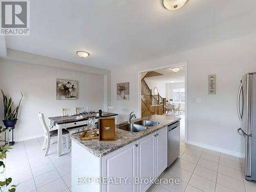 15 Pomarine Way, Brampton, ON - Indoor Photo Showing Kitchen With Double Sink