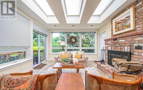 540 Blythwood Road, Toronto, ON - Indoor Photo Showing Living Room With Fireplace