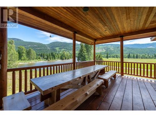 8580 Christian Valley Road, Westbridge, BC - Outdoor With Deck Patio Veranda With Exterior