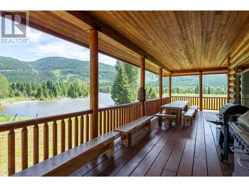 8580 Christian Valley Road, Westbridge, BC - Outdoor With Deck Patio Veranda With Exterior