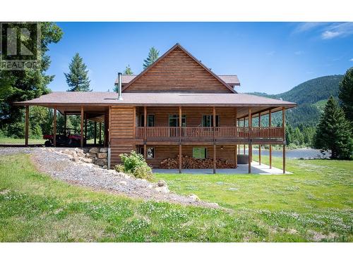 8580 Christian Valley Road, Westbridge, BC - Outdoor With Deck Patio Veranda