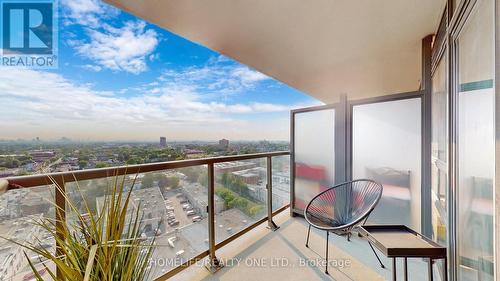 1605 - 1420 Dupont Street, Toronto, ON - Outdoor With Balcony With View With Exterior