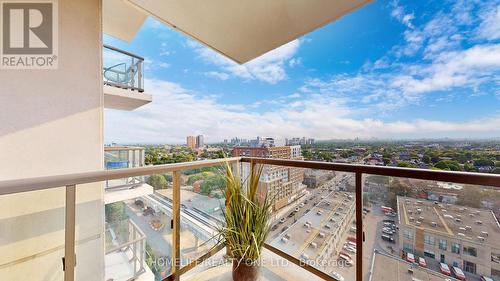 1605 - 1420 Dupont Street, Toronto, ON - Outdoor With Balcony With View With Exterior