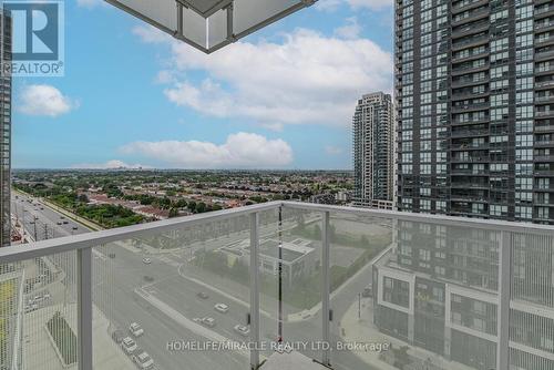 1209 - 3900 Confederation Parkway, Mississauga, ON - Outdoor With Balcony With View With Exterior