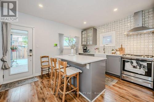 63 Beechwood Avenue, Hamilton, ON - Indoor Photo Showing Kitchen With Upgraded Kitchen