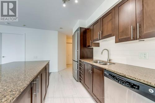 1708 - 2191 Yonge Street, Toronto C10, ON - Indoor Photo Showing Kitchen With Double Sink