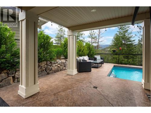 1029 Long Ridge Drive, Kelowna, BC - Outdoor With In Ground Pool With Deck Patio Veranda With Exterior