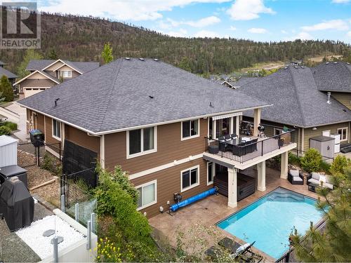 1029 Long Ridge Drive, Kelowna, BC - Outdoor With In Ground Pool With Deck Patio Veranda