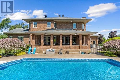 1222 Century Road E, Ottawa, ON - Outdoor With In Ground Pool With Deck Patio Veranda