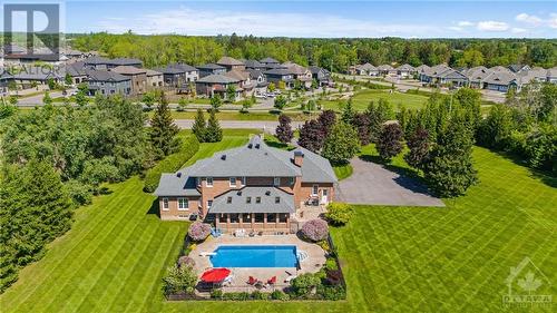 1222 Century Road E, Ottawa, ON - Outdoor With In Ground Pool With View