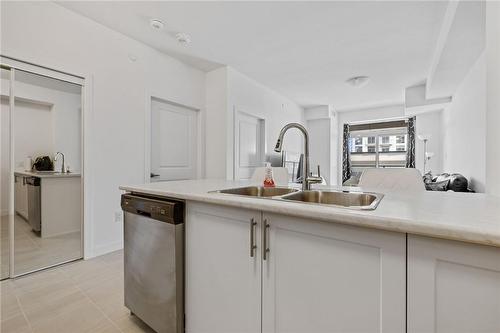 460 Dundas Street E|Unit #607, Hamilton, ON - Indoor Photo Showing Kitchen With Double Sink