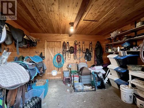 5475 Scuffi Road, 100 Mile House, BC - Indoor Photo Showing Garage