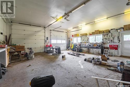 Imperial Acreage Highway#2, Imperial, SK - Indoor Photo Showing Garage