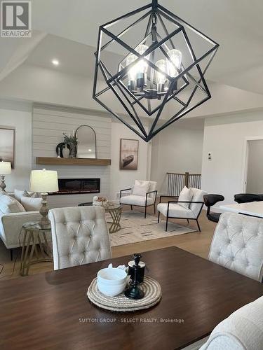 148 Foxborough Place, Thames Centre (Thorndale), ON - Indoor Photo Showing Living Room With Fireplace