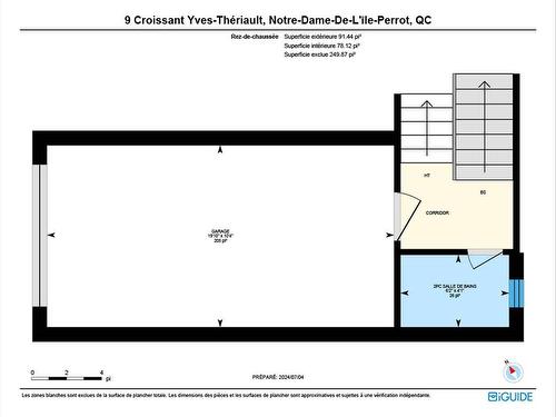 Drawing (sketch) - 9 Crois. Yves-Thériault, Notre-Dame-De-L'Île-Perrot, QC - Other