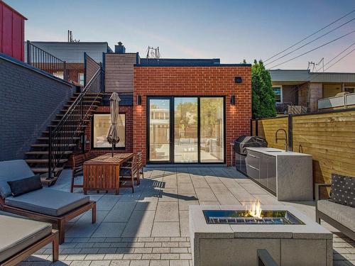 Vue - 1759 Rue Le Caron, Montréal (Le Sud-Ouest), QC - Outdoor With Deck Patio Veranda With Exterior