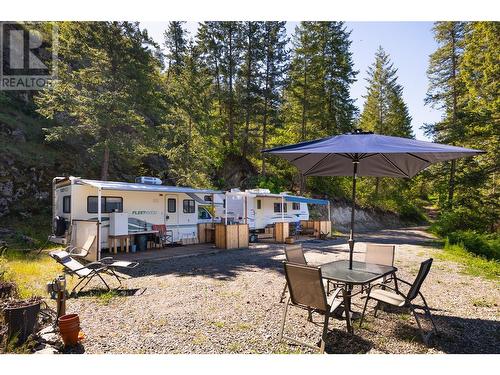 8990 Eastside Road, Vernon, BC - Outdoor With Deck Patio Veranda With Backyard