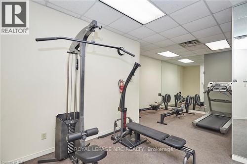 330 - 8111 Forest Glen Drive, Niagara Falls, ON - Indoor Photo Showing Gym Room