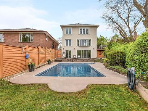 130 Saturn Rd, Toronto, ON - Outdoor With In Ground Pool
