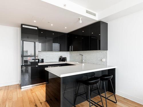 Kitchen - 3308-1188 Av. Union, Montréal (Ville-Marie), QC - Indoor Photo Showing Kitchen With Upgraded Kitchen