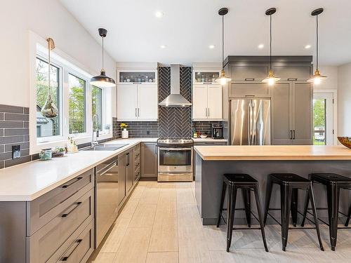 Cuisine - 108 Rue De Verchères, Dunham, QC - Indoor Photo Showing Kitchen With Upgraded Kitchen