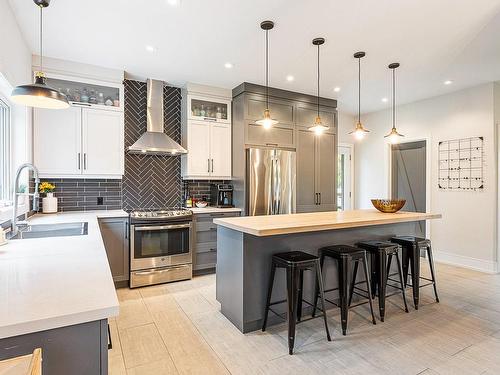 Cuisine - 108 Rue De Verchères, Dunham, QC - Indoor Photo Showing Kitchen With Upgraded Kitchen