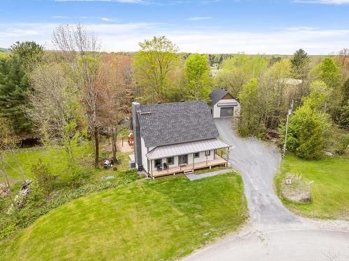 Aerial photo - 108 Rue De Verchères, Dunham, QC - Outdoor With View