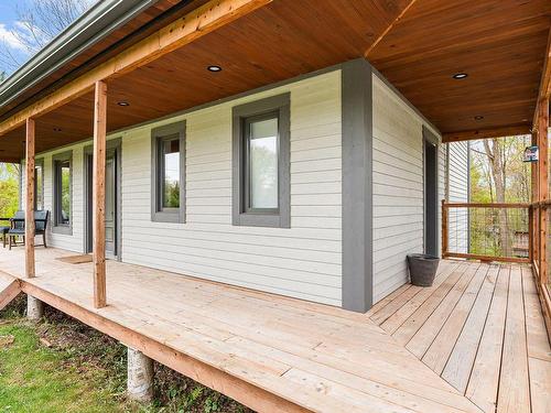 Balcony - 108 Rue De Verchères, Dunham, QC - Outdoor With Deck Patio Veranda With Exterior