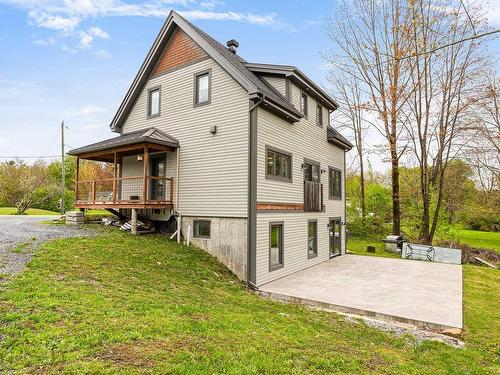 Back facade - 108 Rue De Verchères, Dunham, QC - Outdoor With Deck Patio Veranda With Exterior