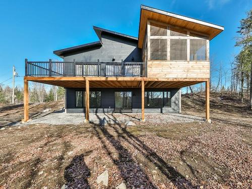 ExtÃ©rieur - Ch. Domaine Sur Le Lac, Sainte-Lucie-Des-Laurentides, QC - Outdoor With Deck Patio Veranda