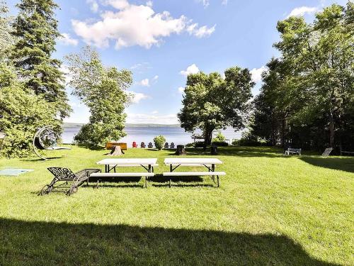 Backyard - 30 58E Avenue, Mandeville, QC - Outdoor With View