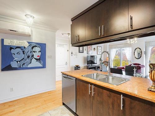 Cuisine - 5-427 21E Avenue, Montréal (Lachine), QC - Indoor Photo Showing Kitchen With Double Sink