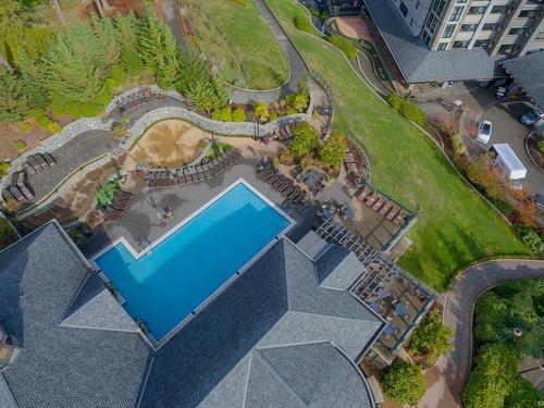 306/308 C-1376 Lynburne Pl, Langford, BC - Outdoor With In Ground Pool With View
