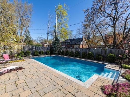 Pool - 131 Av. D'Embleton Crescent, Pointe-Claire, QC - Outdoor With In Ground Pool With Backyard