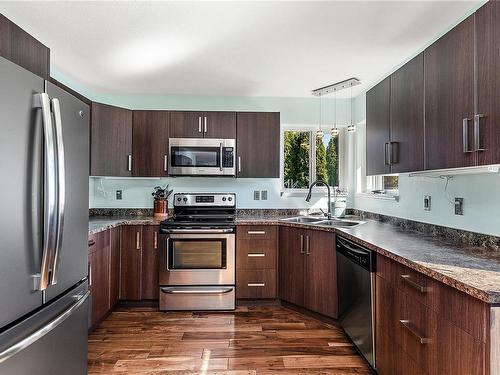 2113 Amethyst Way, Sooke, BC - Indoor Photo Showing Kitchen With Double Sink